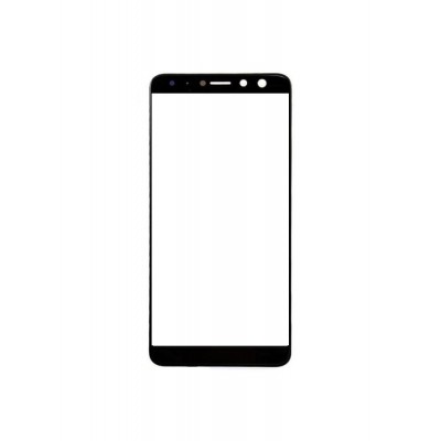 Replacement Front Glass For Wiko View Prime Black By - Maxbhi.com