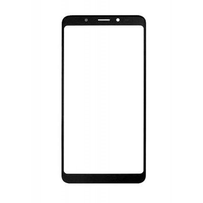 Replacement Front Glass For Wiko View Xl Black By - Maxbhi.com