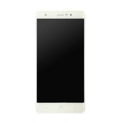 Lcd With Touch Screen For Bq Aquaris X White By - Maxbhi.com