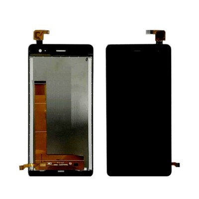 Lcd With Touch Screen For Wiko Jerry2 Black By - Maxbhi Com