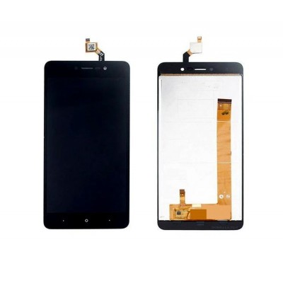 Lcd With Touch Screen For Wiko Lenny4 Plus Black Bleen By - Maxbhi Com
