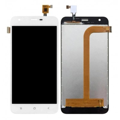Lcd With Touch Screen For Blackview A7 White By - Maxbhi Com
