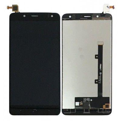 Lcd With Touch Screen For Bq Aquaris Vs Plus Black By - Maxbhi Com