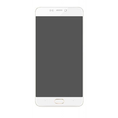 Lcd With Touch Screen For Qmobile Noir A1 White By - Maxbhi.com