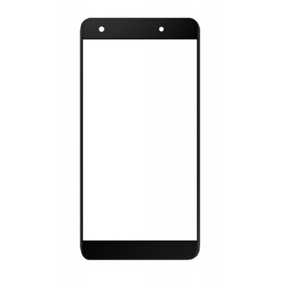 Replacement Front Glass For Alcatel Idol 5s Usa Black By - Maxbhi.com
