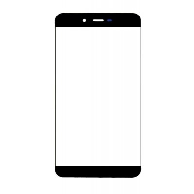 Replacement Front Glass For Blu Vivo Xl2 Black By - Maxbhi.com