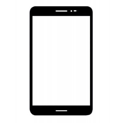 Replacement Front Glass For Zte Grand X View 2 Black By - Maxbhi.com