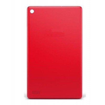 Back Panel Cover For Amazon Fire 7 2017 Red - Maxbhi.com