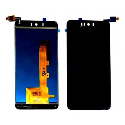Lcd With Touch Screen For Blu R2 Plus Black By - Maxbhi Com