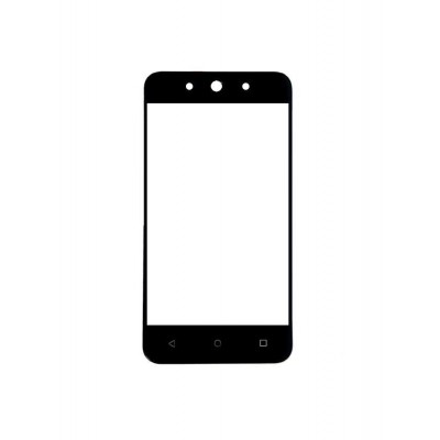 Replacement Front Glass For Blu Dash L4 Black By - Maxbhi.com