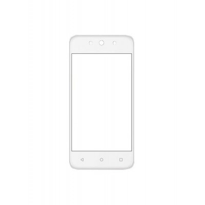 Replacement Front Glass For Blu Dash L4 Lte White By - Maxbhi.com