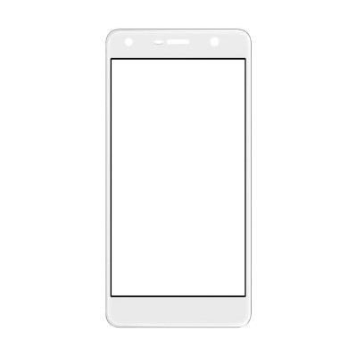 Replacement Front Glass For Blu Studio G3 White By - Maxbhi.com