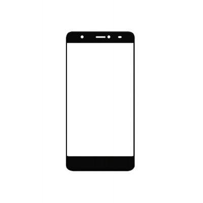 Replacement Front Glass For Blu Studio J8 Lte Black By - Maxbhi.com