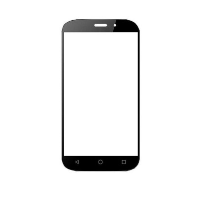 Replacement Front Glass For Energizer Energy S500e Black By - Maxbhi.com