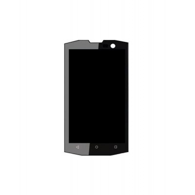 Lcd With Touch Screen For Agm A8 Mini Black By - Maxbhi.com