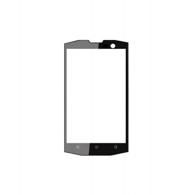 Replacement Front Glass For Agm A8 Mini White By - Maxbhi.com