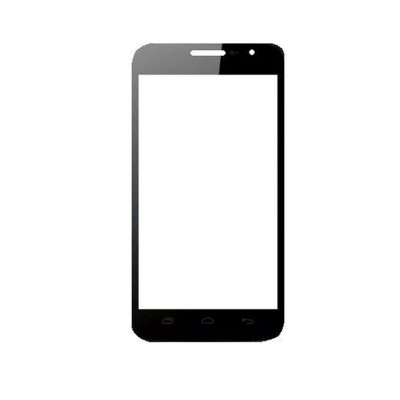 Replacement Front Glass For Hitech S800 Amaze Black By - Maxbhi.com