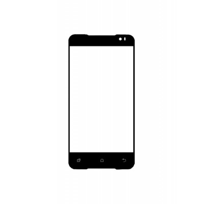 Replacement Front Glass For Mhorse One A9 Black By - Maxbhi.com