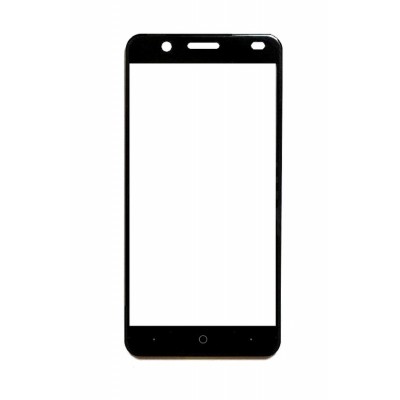 Replacement Front Glass For Ulefone Tiger Black By - Maxbhi.com