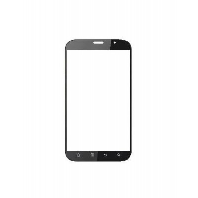 Replacement Front Glass For Zen U5 Black By - Maxbhi.com