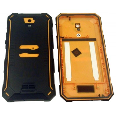 Back Panel Cover For Nomu S10 Pro Orange - Maxbhi Com