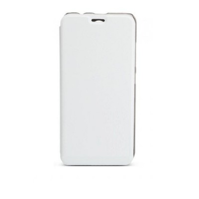 Flip Cover For Oukitel C8 White By - Maxbhi.com
