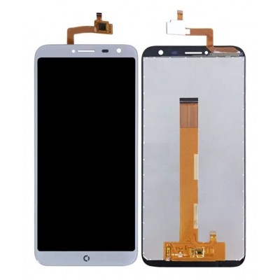 Lcd With Touch Screen For Oukitel C8 White By - Maxbhi Com