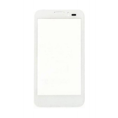 Replacement Front Glass For Alcatel One Touch Fierce White By - Maxbhi.com
