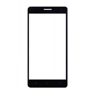 Replacement Front Glass For Gaba A8 Black By - Maxbhi.com