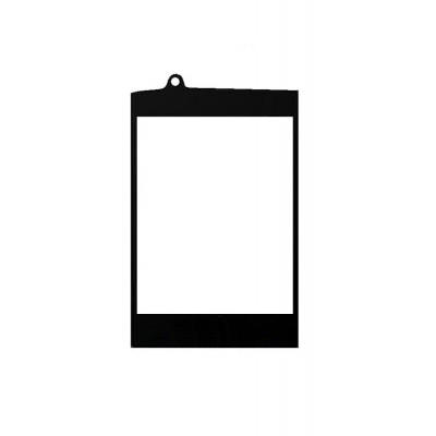 Replacement Front Glass For Glx U20 Black By - Maxbhi.com