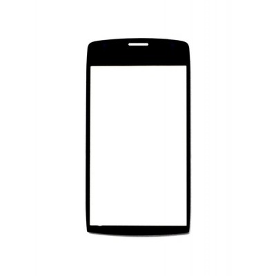 Replacement Front Glass For Orange San Francisco Black By - Maxbhi.com