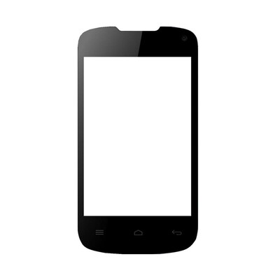 Replacement Front Glass For Rage 35 Gn Black By - Maxbhi.com