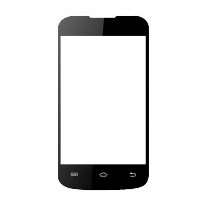 Replacement Front Glass For Videocon Infinium X30 Black By - Maxbhi.com