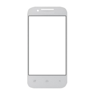 Replacement Front Glass For Zen 303 Quad White By - Maxbhi.com