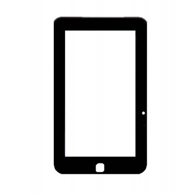 Replacement Front Glass For Zync Z909 Plus Black By - Maxbhi.com