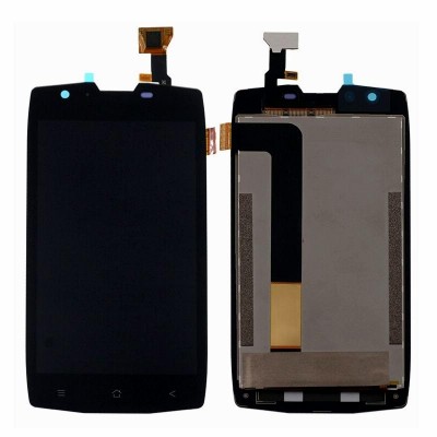 Lcd With Touch Screen For Blackview Bv7000 Black By - Maxbhi Com