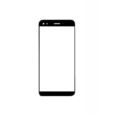 Replacement Front Glass For Huawei Enjoy 7 Black By - Maxbhi.com