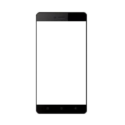 Replacement Front Glass For Ismart Isi1 Black By - Maxbhi.com