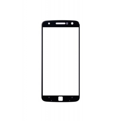 Replacement Front Glass For Moto Z 2017 Grey By - Maxbhi.com
