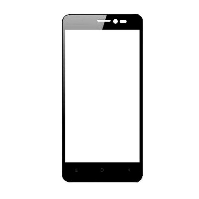 Replacement Front Glass For Rage Freedom 4.5 Champagne By - Maxbhi.com