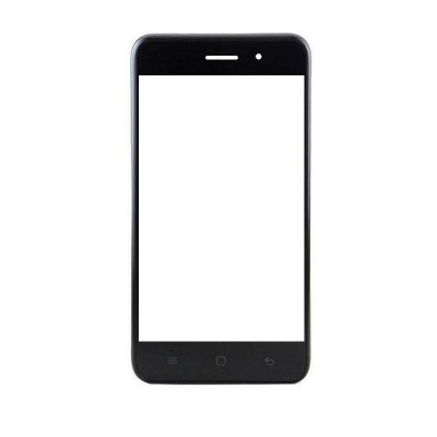 Replacement Front Glass For Telenor Smart Max Black By - Maxbhi.com
