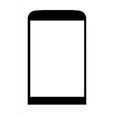 Replacement Front Glass For Zen P35 Black By - Maxbhi.com