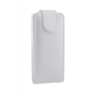 Flip Cover For Alcatel One Touch 1035d White By - Maxbhi.com