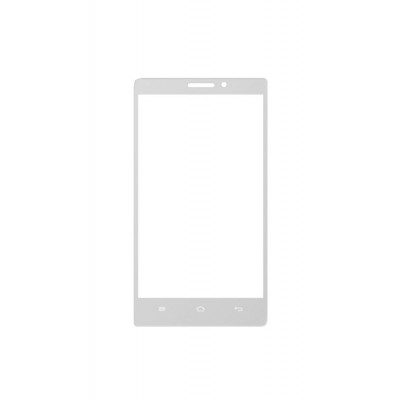 Replacement Front Glass For Adcom Kitkat A40 Plus 3g White By - Maxbhi.com