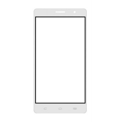 Replacement Front Glass For Cubot Gt88wte White By - Maxbhi.com
