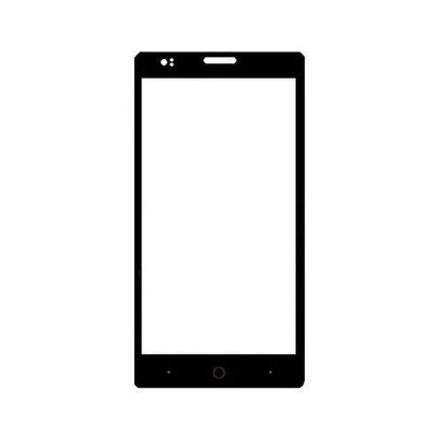 Replacement Front Glass For Gaba A1 Black By - Maxbhi.com