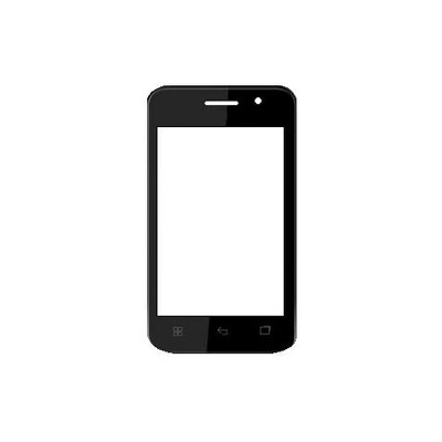 Replacement Front Glass For Lemon P10 Black By - Maxbhi.com