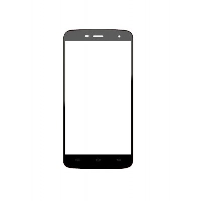 Replacement Front Glass For Mtech Turbo L5 Black By - Maxbhi.com