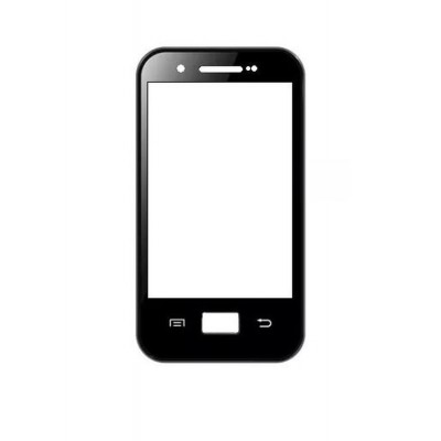 Replacement Front Glass For Nugen And1 Black By - Maxbhi.com