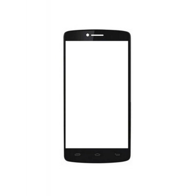 Replacement Front Glass For Prestigio Multiphone 5550 Duo Black By - Maxbhi.com